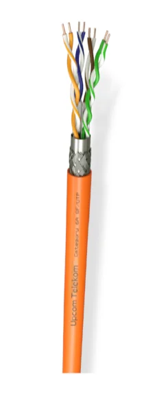 Cat6 SF UTP PVC 23 AWG Grey PVC vertical