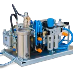 FOK cable Blowing Machine's actual photo