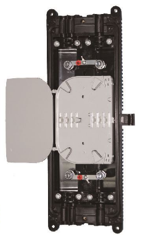 Inline closure for higher fibre-count branch splicing
