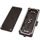 Compact inline closure for 4-fibre splice protection