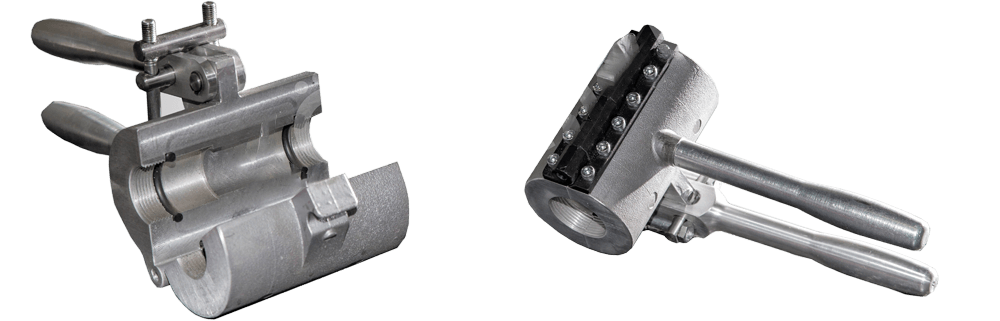 Duct coupler for joining duct sections in cable blowing installations