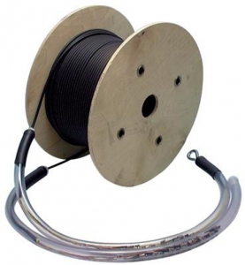 High count multi-connector fiber optic cable