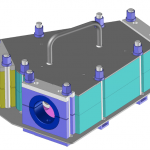 aluminum Y block duct connector