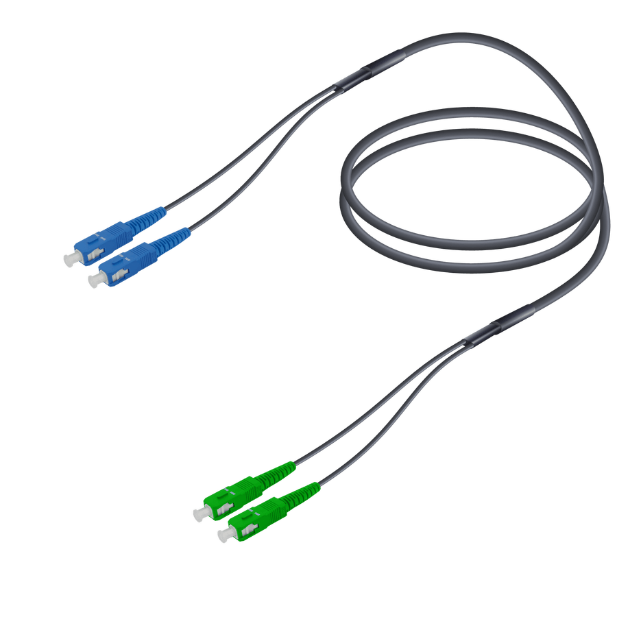 breakout fiber patch cord 4.8mm