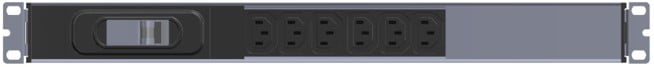 UP-IEC13-PDU-19IN-CB-1U-6P