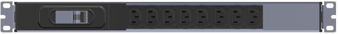 UP-IEC13-PDU-19IN-OF-1U-8P