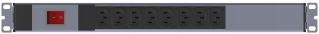 UP-IEC13-PDU-CB-1U-8P-VL