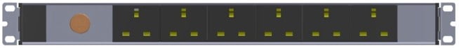 UP-MTR-PDU-1U-19IN-6P-UK