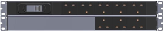 8-Way UK Rack PDU 2U 19in - UP-UK-PDU-19IN-CB-2U-8P