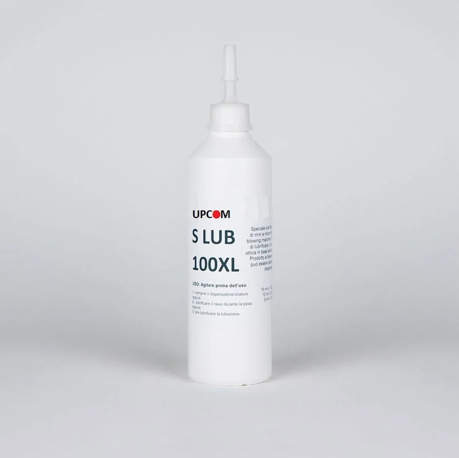 UP-S-LUB-100XL cable blowing lubricant bottle for mini and micro fiber cable installation