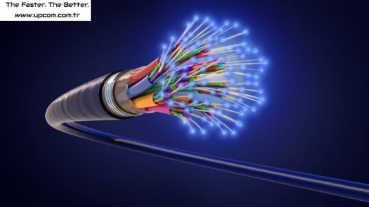 What does a fiber optic cable do?