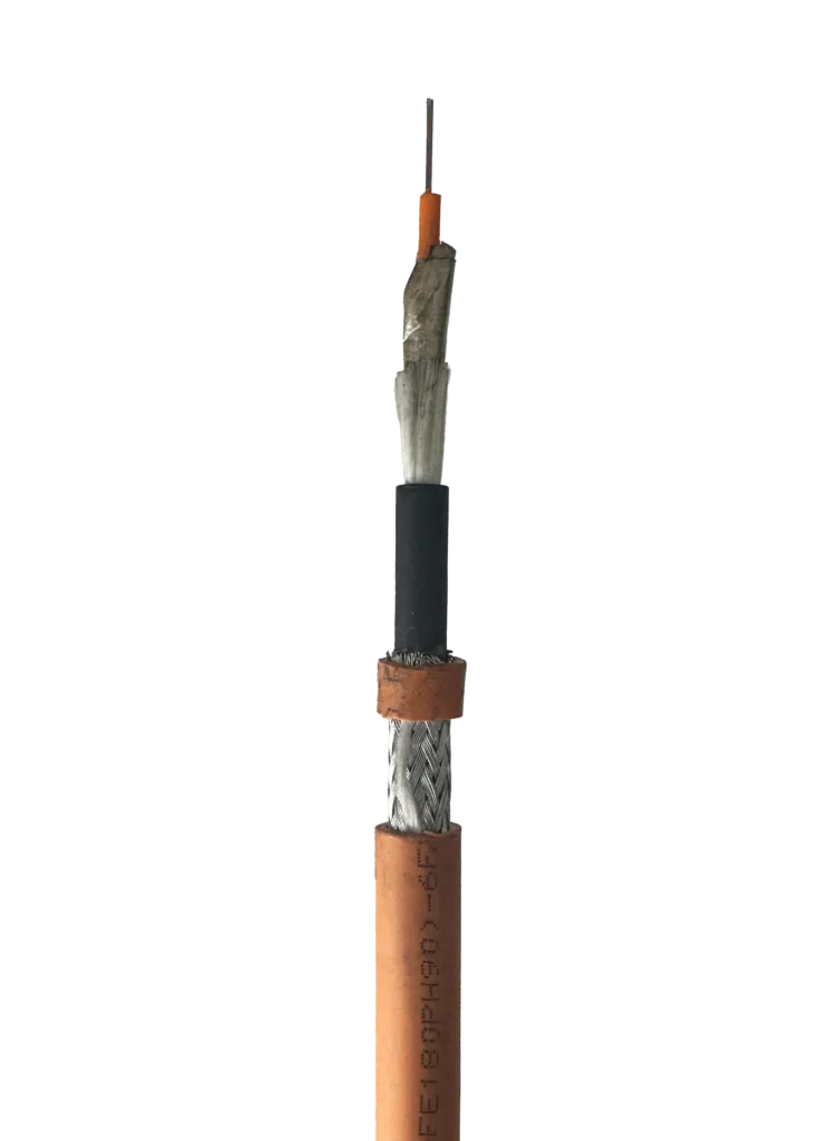 Steel Wire Armour, Double LSZH jacket, fire resistant IEC6033