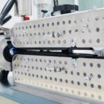 Cable blowing machine belt