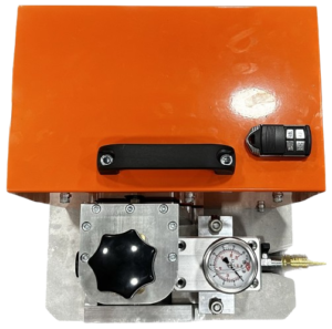 elektrofok cable blowing machine view from top