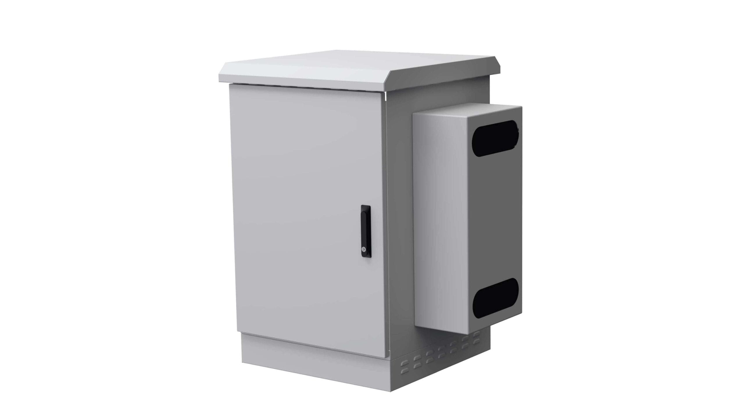 Outdoor Telecom Cabinet with AC, IP66, 600×600