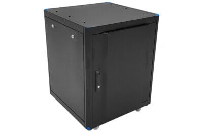 soundproof cabinets 19 inch acoustic server rack - front view