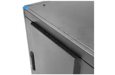 19 inch soundproof rack cabinet - wooden front door option