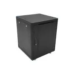 soundproof server cabinet with glass door - office use