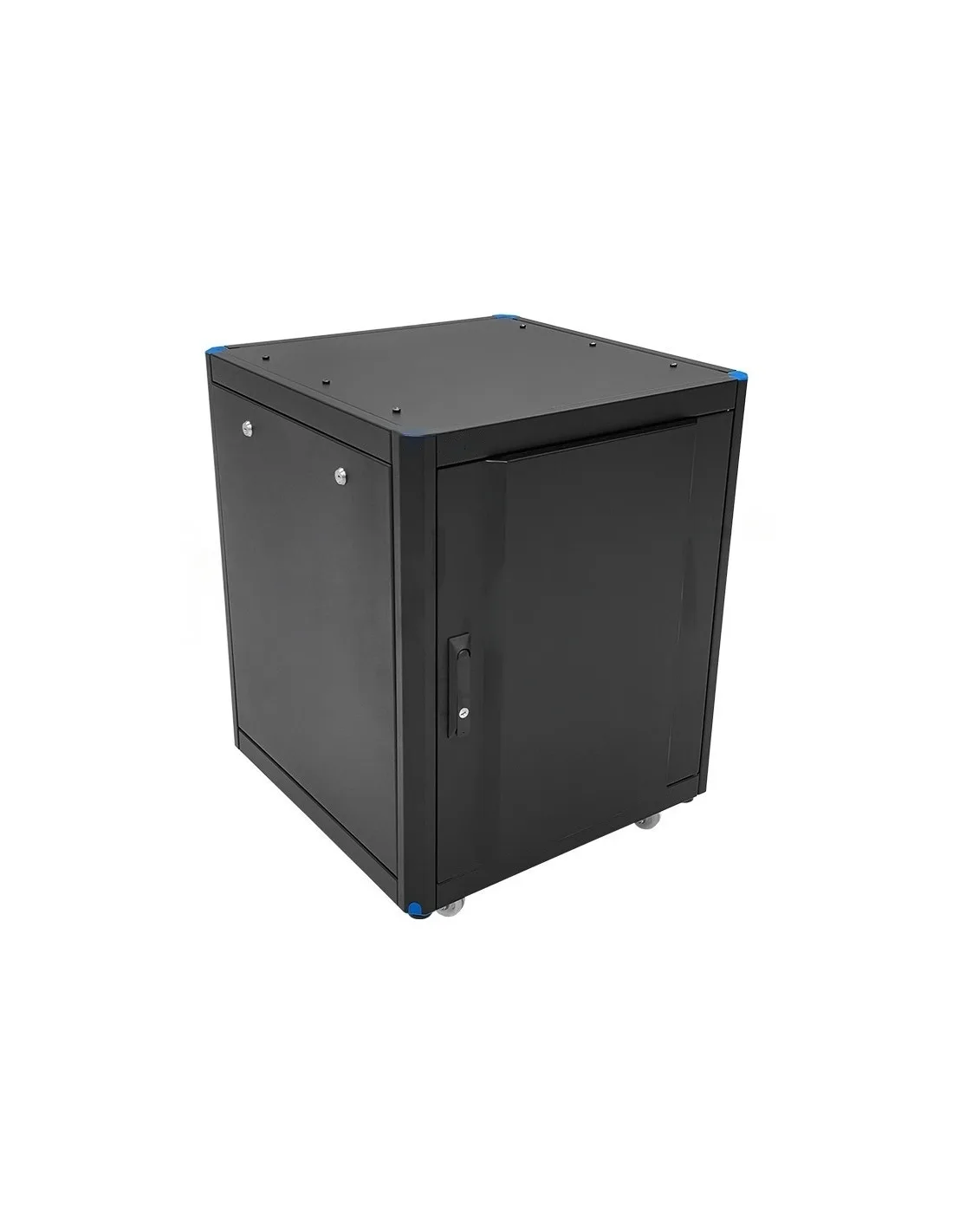 soundproof server cabinet with glass door - office use