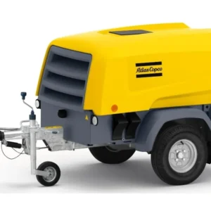 Air compressor for cable blowing machine