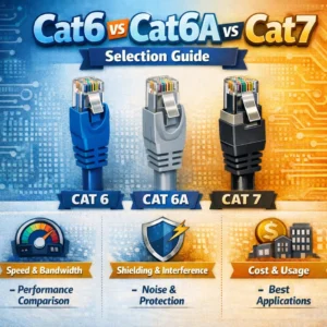 Cat6 vs Cat6A vs Cat 7 selection guide - upcom