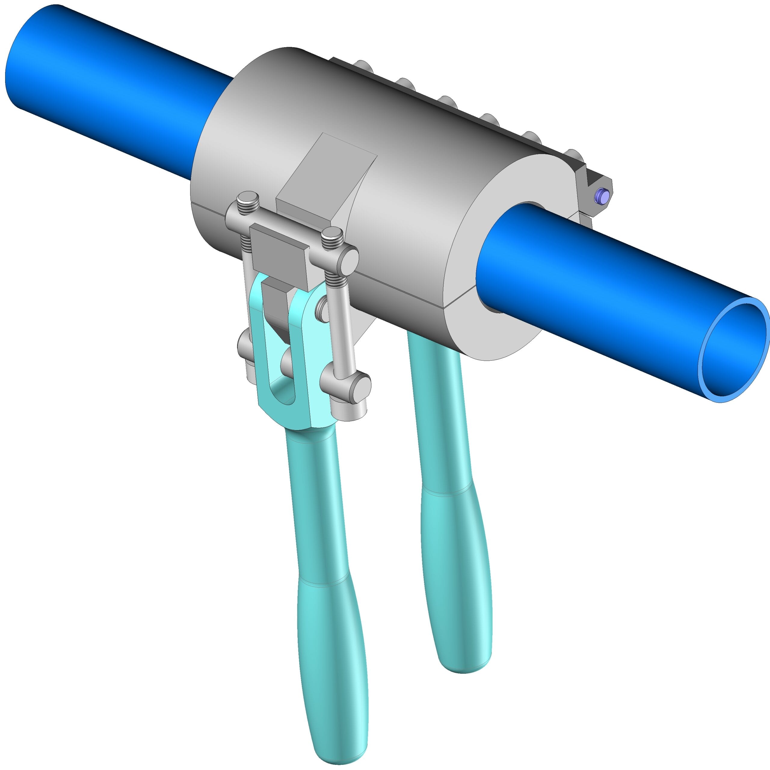 Duct coupler used in duct cable installation to keep section compatibility under control