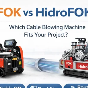 fok vs hidrofok cable blowing machine comparison