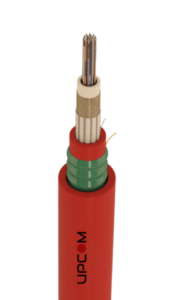 fire resistant fiber optic cable