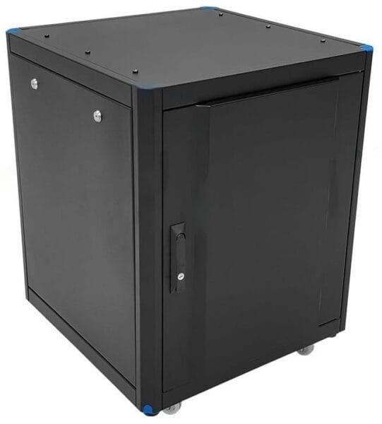 Soundproof server and network cabinet