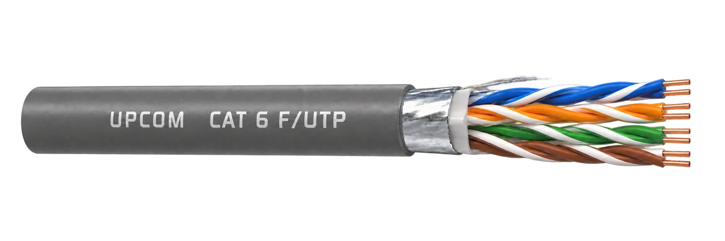 كابل بيانات LAN من نوع Cat6 F UTP