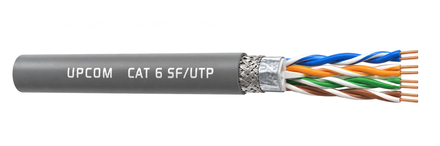 كابل بيانات LAN من نوع Cat6 SF UTP