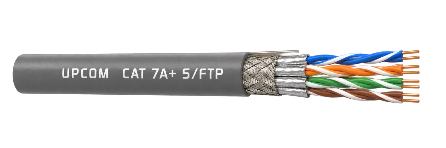 كابل بيانات LAN من نوع Cat7A Plus S FTP