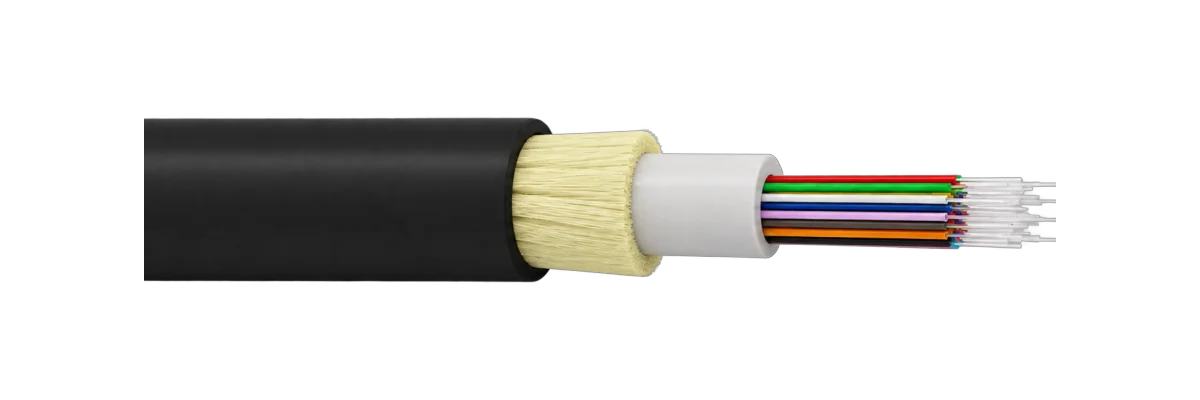 Eca non-metallic armored fiber optic cable