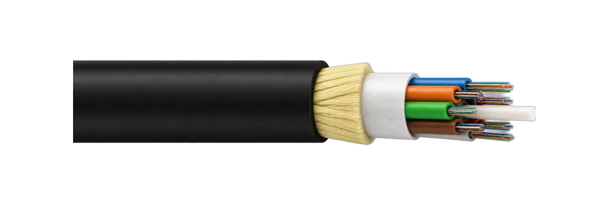 Multi loose tube non-metallic PE cable