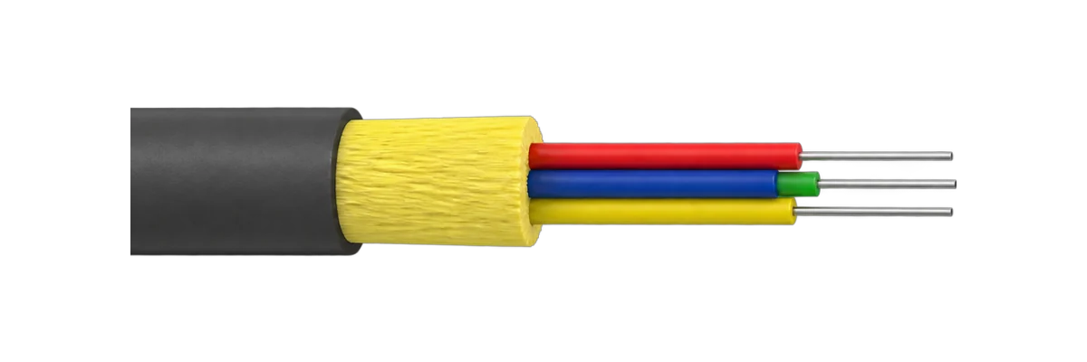 Tactical fiber optic cable