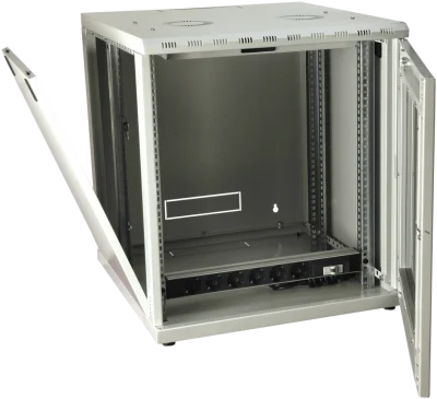 Armario rack mural W-Line de 19 pulgadas para equipos de red